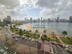 Office for Rent in Al Majaz 1, 2400 Sqft, 5 Private Offices & Open Space, Waterfront View, Free AC,