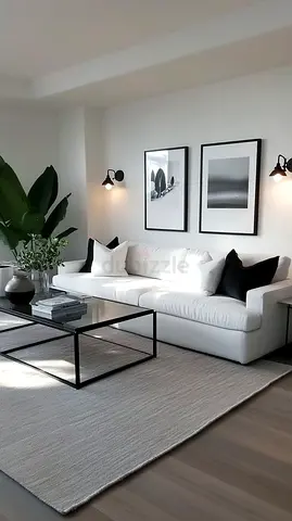 Brand new white colour 2 seater Sofa