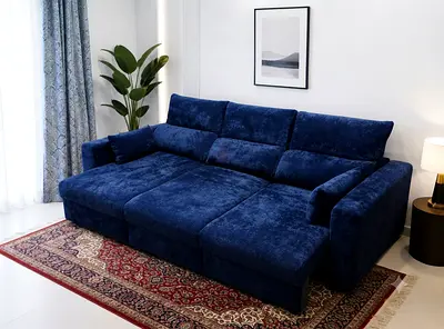 Living Room Sofa
Ideal for apartments and villas, this sofa bed offers maximum comfort, large sleepi
