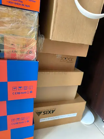 IP cameras ,nvr and accessories old stock