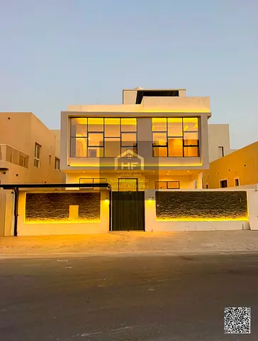 🏡 Modern Architecture & Resort-Style Living! 5-Bedroom Master Villa in Al Zahya – Ajman An exceptional 3-level family home (G+1+R) crafted for moder