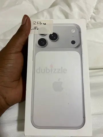 Iphone 17 pro max 256gb silver