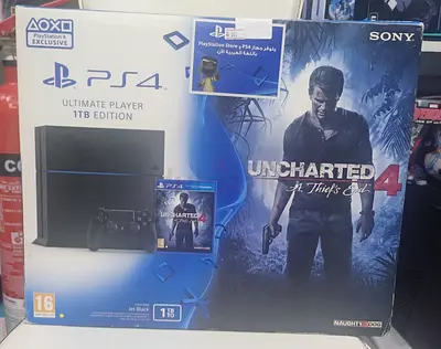 Ps4 itb jailbreak version with box and uncharted games