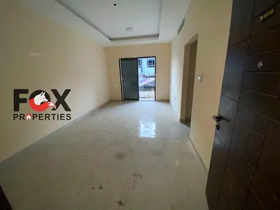 ارقي غرفتين وصاله للايجار السنوي بعجمان \ بمنطقه الجرف 3 \ بنايه جديده \ اول ساكن \ بلكونه \ غرفتين ماستر \ 3 حمام \ موقع مميز \ قريب لمخرج دبي