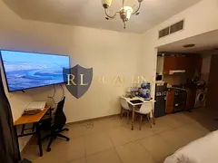 Semi-Furnished Studio | Balcony | Single Cheque