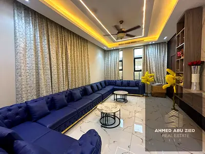 5 غرف ماستر _ مجلس بمدخل مستقل _ غرفة خادمة _ ارتداد داخلي مغطى _ باركينج _ مفروشة أو بدون فرش _ فيلا للإيجار السنوي في الباهية