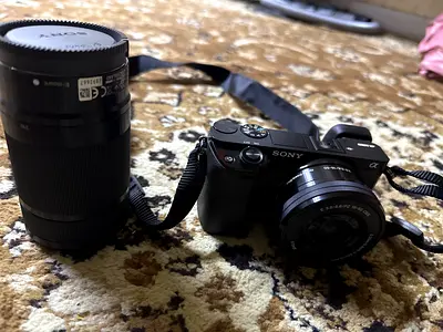 Sony Alpha mirrorless camera with two interchangeable lenses (kit)