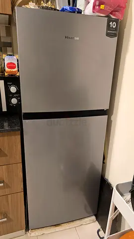Hisense 2-door Refrigerator (Silver) - Good Working Condition