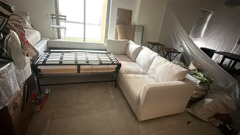 Ikea vimle Corner sofa bed with mattress