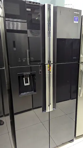 Hitachi Fridge Freezer 4 door glass body