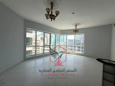 غرفة وصالة باطلالة بانورامية بالكامل مع باركين مجانا و جيم ومسبح مجانا و خزائن بالحائط و الغرفة ماستر و شهر مجانا
