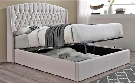 Brand New Luxury Fully Customizable Bedframe - King Size 180x200 Bed with Hydraulic Storage