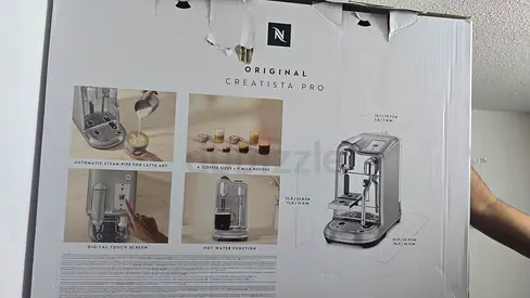 Nespresso Creatista Pro Espresso & Milk Machine (boxed)☕ Nespresso Creatista Pro Coffee Machine – Ex
