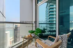 Contemporary 2BR w/ Sea Views in Dubai Marina | Ideal for Mid - Term, Monthly & Weekly Stays | All B