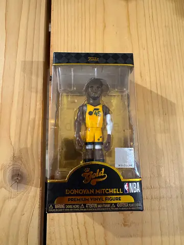 Funko GOLD NBA Donovan Mitchell Utah Jazz Premium Vinyl Figure – Brand New