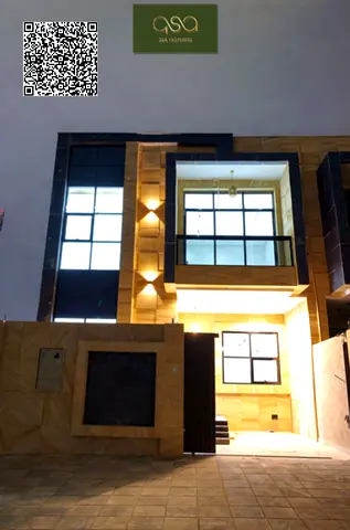 Townhouse for sale in Al Helio 2, five bedrooms, prime location near mosque, modern design, spaciou