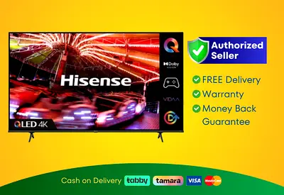 Hisense 65 Inch TV  Smart QLED - 4K, Brand New | Warranty | FREE Delivery |