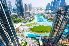 High Floor | Furnished | Fountain Views
