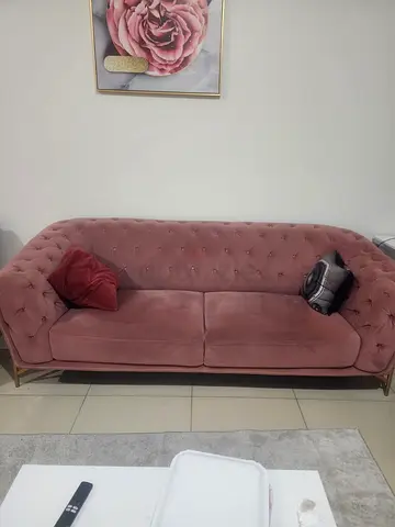 One Couch and two chairs