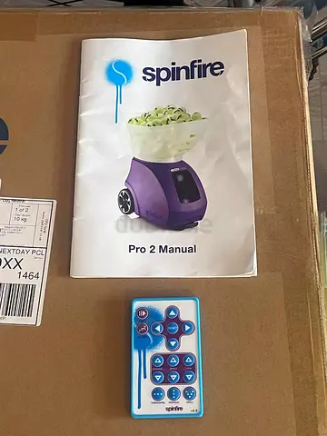 Spinfire Pro 2 Tennis Ball Machine - Manual & Remote (Parts/Accessory)