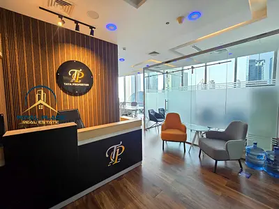 Burj-Canal View | Premium Office | Furnished
