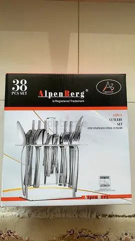 AlpenBerg 38 PCS Cutlery set