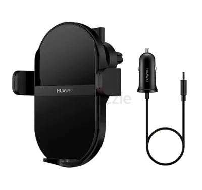 Huawei car wireless charger & phone holder with car charger cable