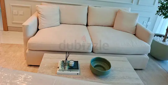 Excellent condition pottery barn three seater sofa