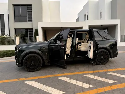 2024 Rolls-Royce Cullinan | Dark Emerald | MANSORY | 10,500 KM | GCC | Accident Free