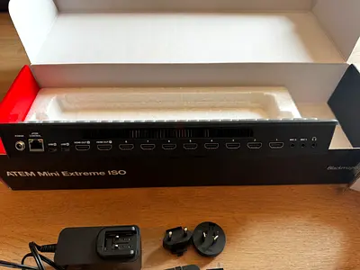Blackmagic ATEM Mini Extreme ISO - Live Switcher with Multiple HDMI Inputs