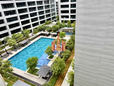 Modern luxurious 1bhk + All Amenities Gym Pool in Sokoon Aljada Community