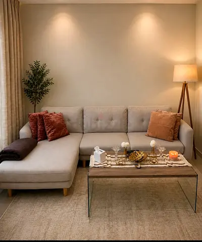 Sofa L shape - home center
