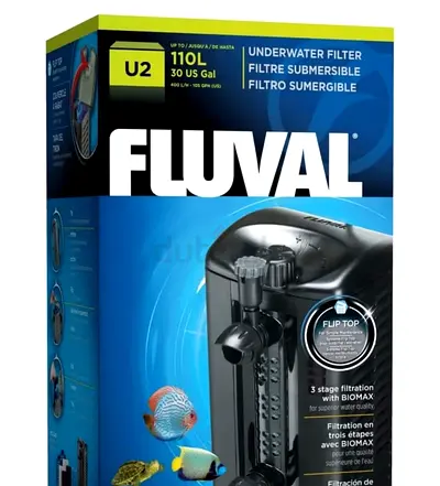 Fluval U2 Submersible Underwater Filter – 110L (30 US Gal) - Used
