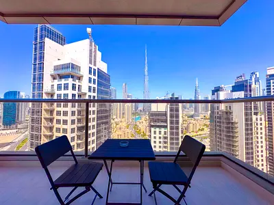 Prime 2BR with Burj Khalifa & Dubai Canal View