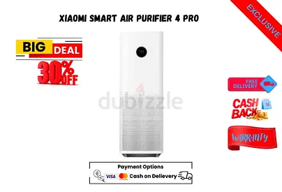 Xiaomi Smart Air Purifier 4 Pro-Free delivery-Warranty