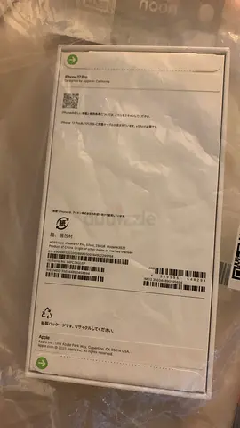 Brand new sealed iPhone 17 pro (unopened) - original packaging E-sim International Version