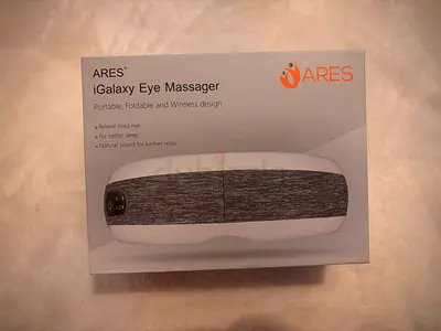 ARES iGalaxy Eye Massager - Portable Foldable Wireless (Like New Box)