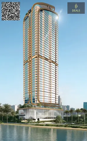 Exclusive Waterfront Studio Residence | 815.5 Sq.Ft. | Prime Ajman Corniche | Luxury Coastal Living