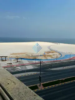 1 BHK for Rent with Side Sea View in Ajman Corniche Location