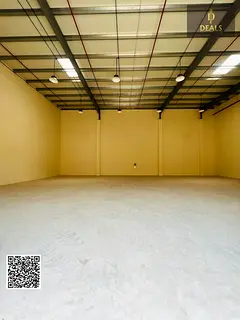 Industrial Warehouse for Rent | 25 kW Electricity | Ground Floor | Umm Al Quwain