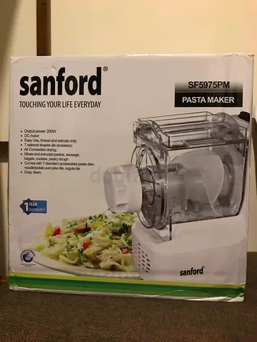 Sanford SF5975PM Electric Pasta Maker - Like New in Box