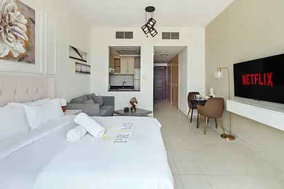 Summer Offer 4500 including bills! apartment with closed kitchen and Balcony.