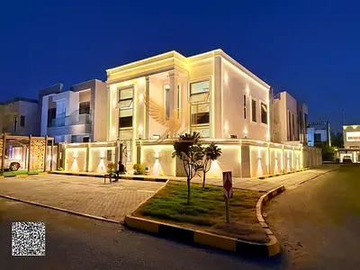 فيلا كلاسيكية فاخرة للبيع في عجمان | تصميم قصور | جاهزة للسكن | شامل رسوم التسجيل والتمليك