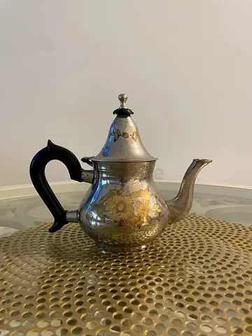 Traditional Antique Moroccan Tea Pot / Teapot