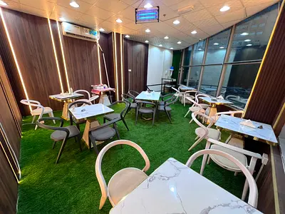 Restaurant and Cafeteria King Faisal Street Corner On the main street 35 sq m ground floor And 35 sq m upper floor 22 sq m outdoor seating area Valid