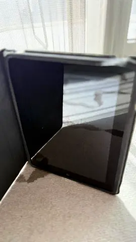 Apple iPad with folio case - used, for parts