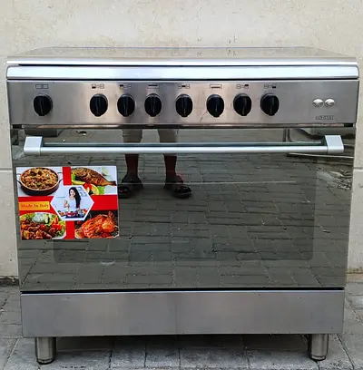 BOMPANI gas cooker 90x60cm for sale with 5 burners- perfect working