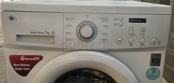 LG washing machine 7kg for sale