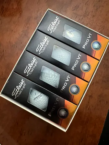 Titleist golf balls