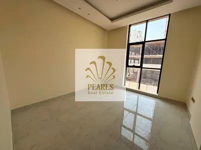 Brand new apartment for rent in Al Jurf 3 - Two bedrooms and a living room, upscale, with one month free, close to Mohammed Bin Zayed Road and the Chi